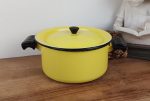 Cocotte / Faitout vintage en tôle émaillée n°2223