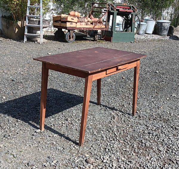 Table vintage / Pieds compas n°2250