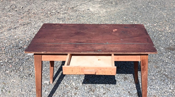 Table vintage / Pieds compas n°2250