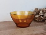 Bol vintage / verre ambré / Duralex n°2262