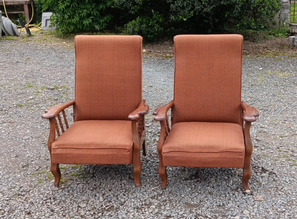 Paire de fauteuils vintages n°3362