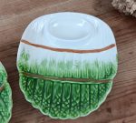 Paire d'assiettes vintages pour asperge n°2622