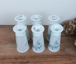 Lot de 6 mazagrans en porcelaine de Limoges n°2642