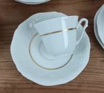 Service a café en porcelaine de Sologne n°2641