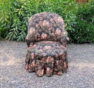 Ancien fauteuil " Crapaud " n°2487