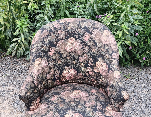 Ancien fauteuil " Crapaud " n°2487