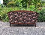 Ancienne banquette Napoléon III en palissandre n°2482