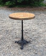 Table de bistrot / Pied fonte n°2595