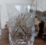 Lot de 6 verres en cristal de Bohème n°2501