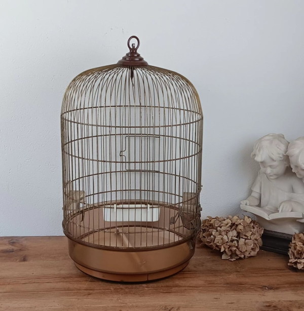 Cage a oiseaux vintage n°2584