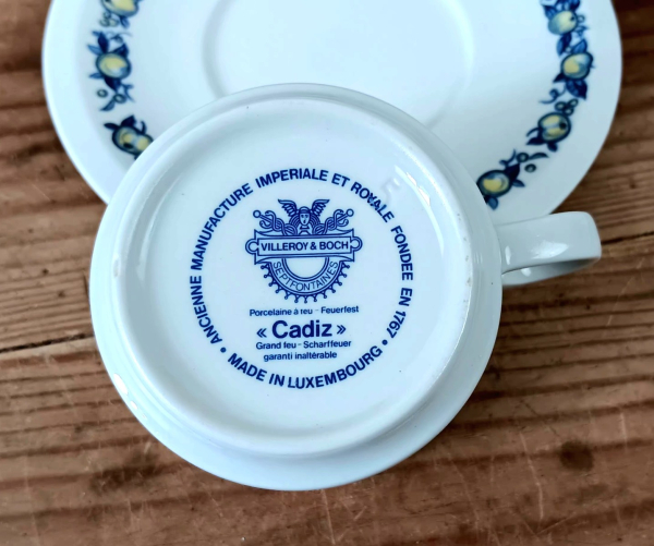 Service vintage Villeroy & Boch Cadiz n°2732