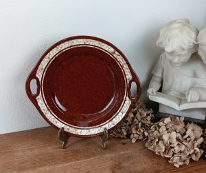 Plat a gâteaux vintage Sarreguemines Elisabeth n°2728