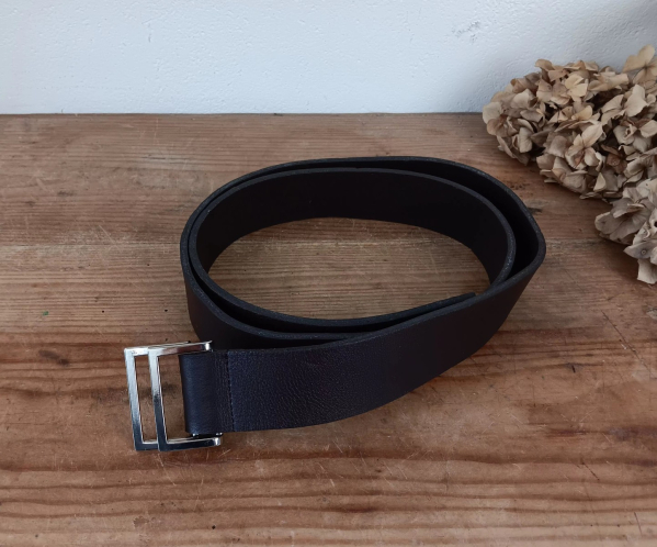 Ceinture vintage en cuir Lancel n°2810