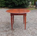 Table a volets en merisier + rallonges n°2933