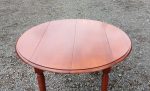 Table a volets en merisier + rallonges n°2933