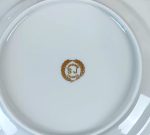 Lot de 4 assiettes a dessert en porcelaine de Limoges n°2986