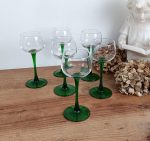 Lot de 6 verres vintages pour vin d'Alsace n°2976