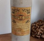 Bouteille en grés vintage / Triple Sec / n°2974