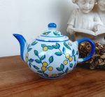 Théière chinoise vintage en porcelaine n°2878