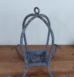 Ancien porte manteaux de mineur en fer forgé n°3004