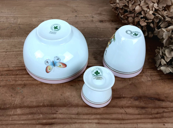 Set de naissance en porcelaine de Limoges n°2848