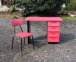 Bureau vintage + sa chaise n°3078