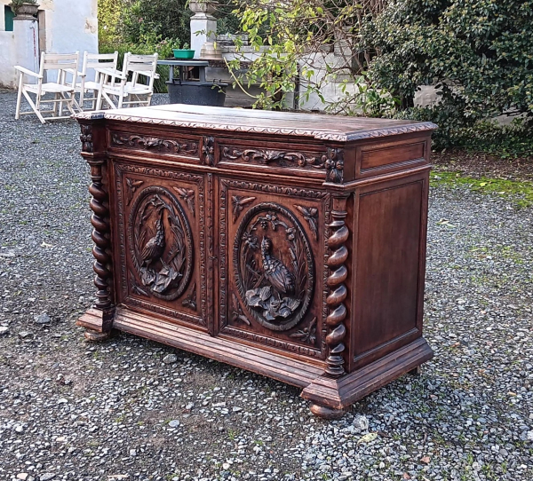 Ancien buffet de chasse a restaurer n°3079