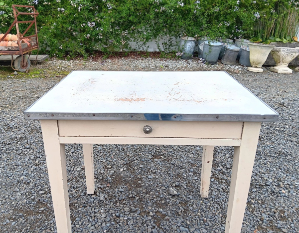 Table vintage a relooker n°3208