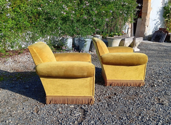 Paire de fauteuils vintages n°32130