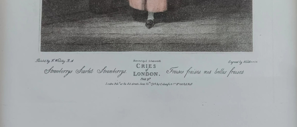 Gravure " Cries of London " n°31340