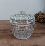 Sucrier vintage en verre n°10074