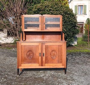 Buffet vintage en noyer n°10102