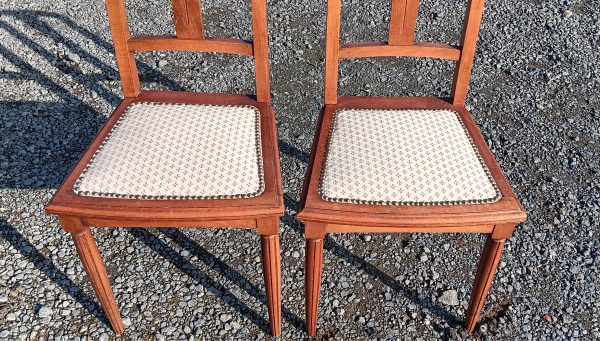 Ancienne paire de chaises n°10103