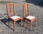 Ancienne paire de chaises n°10103