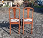 Ancienne paire de chaises n°10103