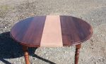 Ancienne table a volet en acajou n°10112