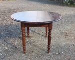 Ancienne table a volet en acajou n°10112