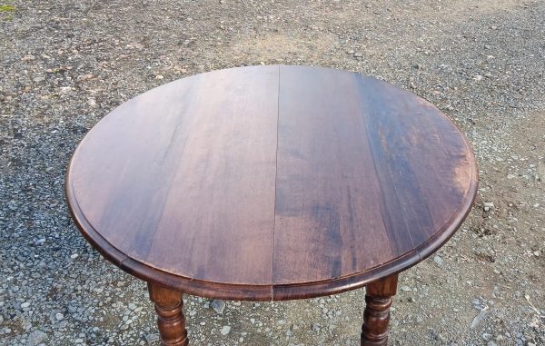 Ancienne table a volet en acajou n°10112