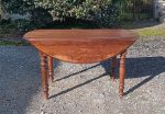 Ancienne table a volet en acajou n°10112