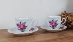 Lot de 2 tasses vintages en porcelaine n°10133