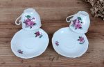 Lot de 2 tasses vintages en porcelaine n°10133