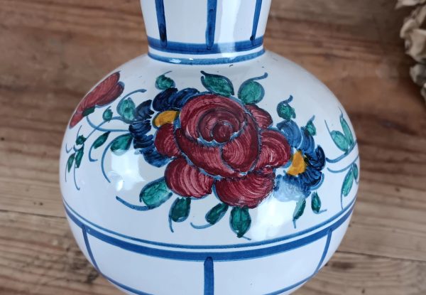 Vase vintage en céramique / Breton / Bretagne / n°10143