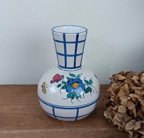 Vase vintage en céramique / Breton / Bretagne / n°10143