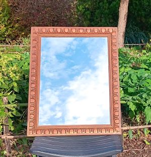 Miroir vintage / Bois sculpté / n°10154