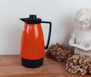 Thermos vintage orange Peacock n°10208