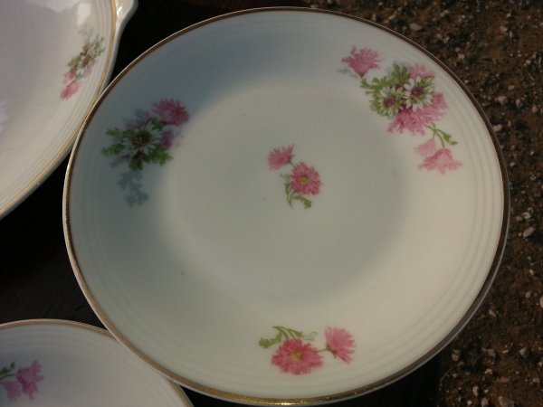 Ancien service a gateaux Limoges n°243