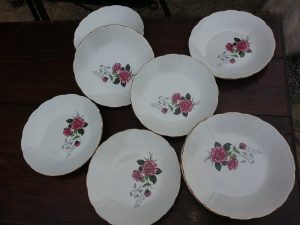 Lot 10 assiettes soupe St Amandinoise n°249