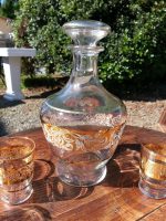 Ancien service a liqueur vintage n°259