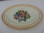 Ancien plat fleurs de France n°269