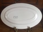 Ancien plat ovale / salins / Avril / n°8000